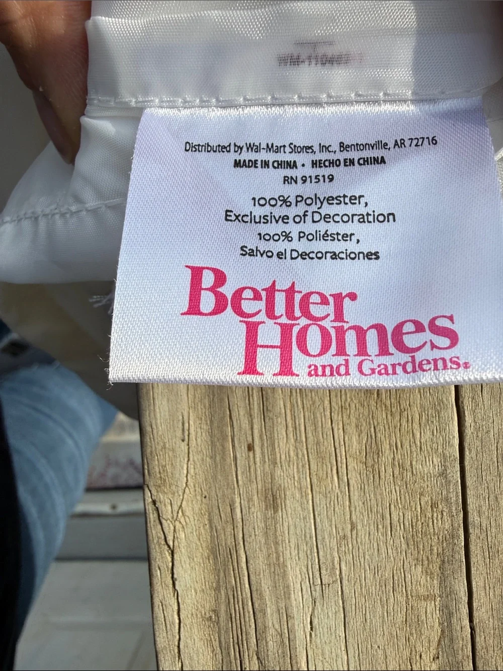 Better Homes And Gardens crisp white